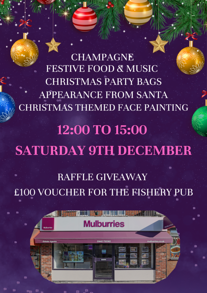 Mulburries Hemel Hempstead Christmas Launch Party Mulburries Estate Agency