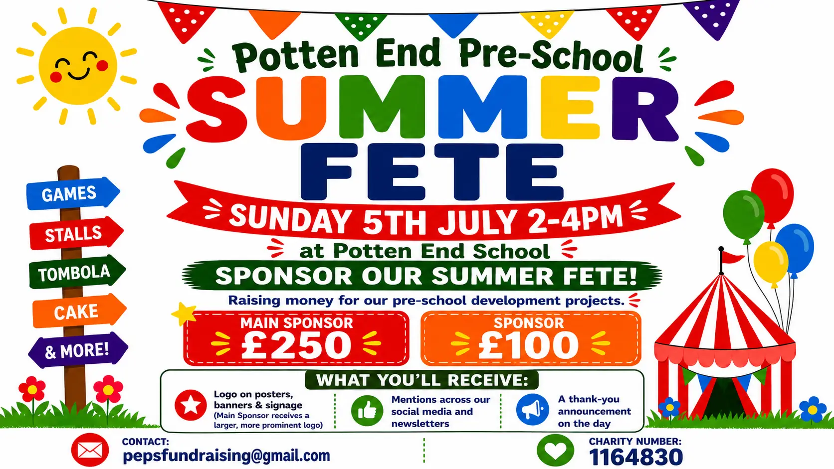 Potten End Pre-School Summer Fete