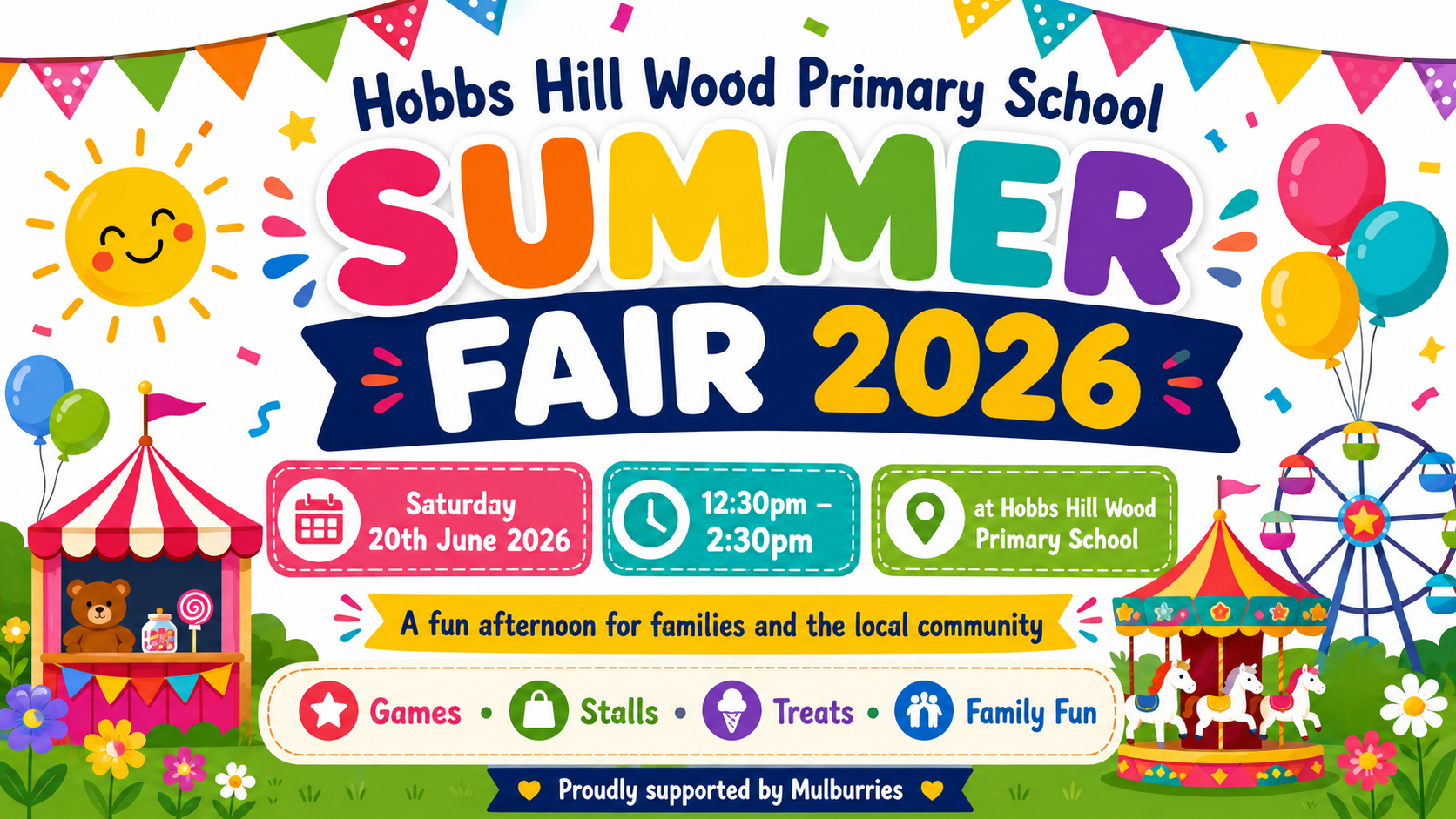Hobbs Hill Wood Primary School Summer Fair